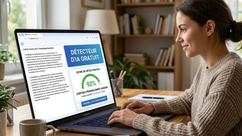 Détecteur ia gratuit : voici les meilleurs outils sur le marché d’après des tests indépendants